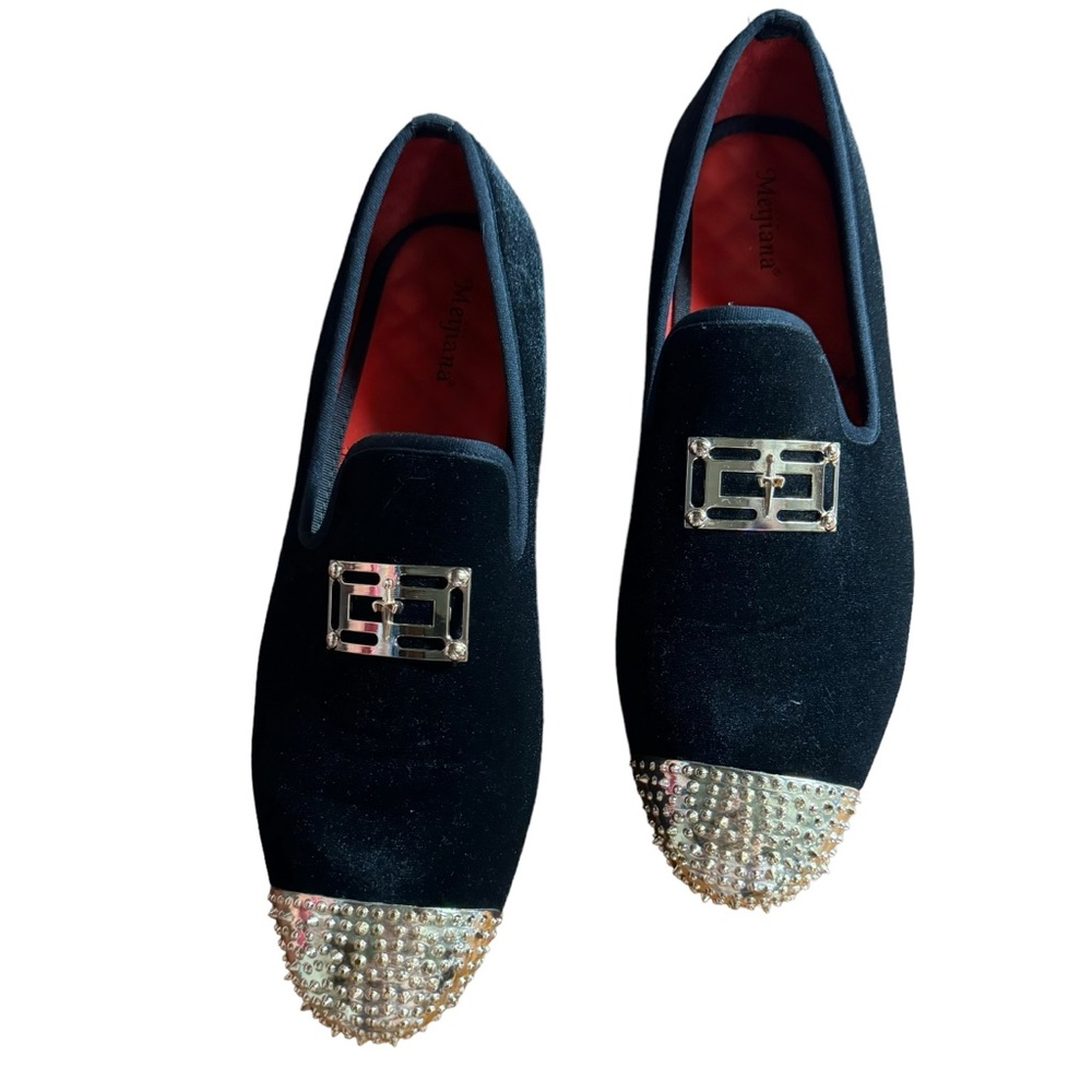 Meijiana Italian Style velvet shoes size 12,‎ NWOT